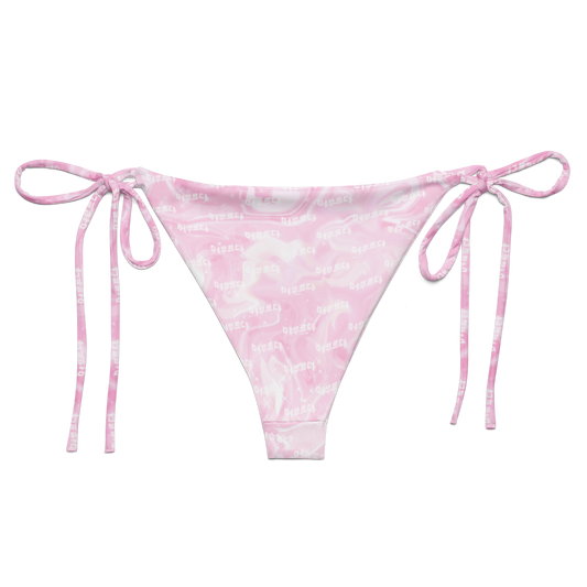 Pink Matter String Bikini Bottoms