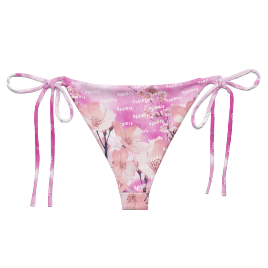 Cherry Blosom String Bikini Bottoms