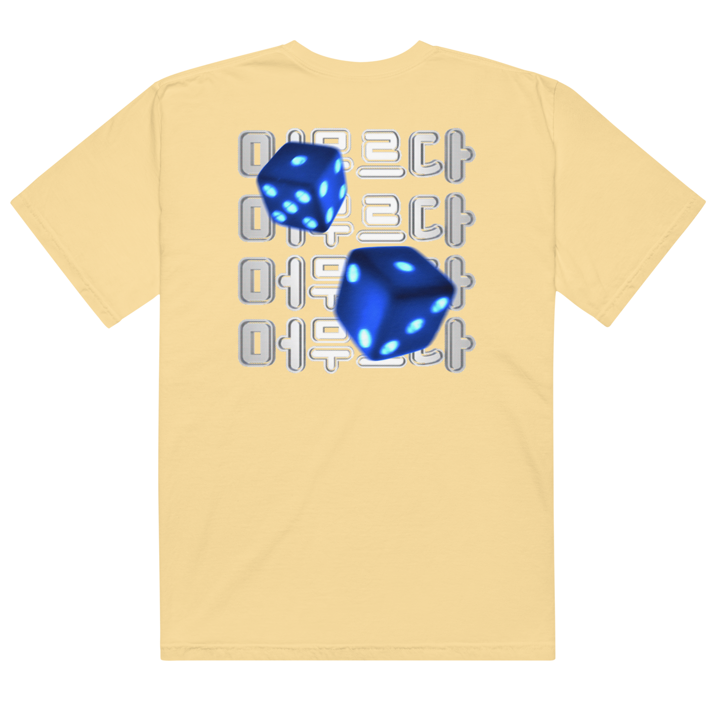 Blue Dice Tee 파란 주사위