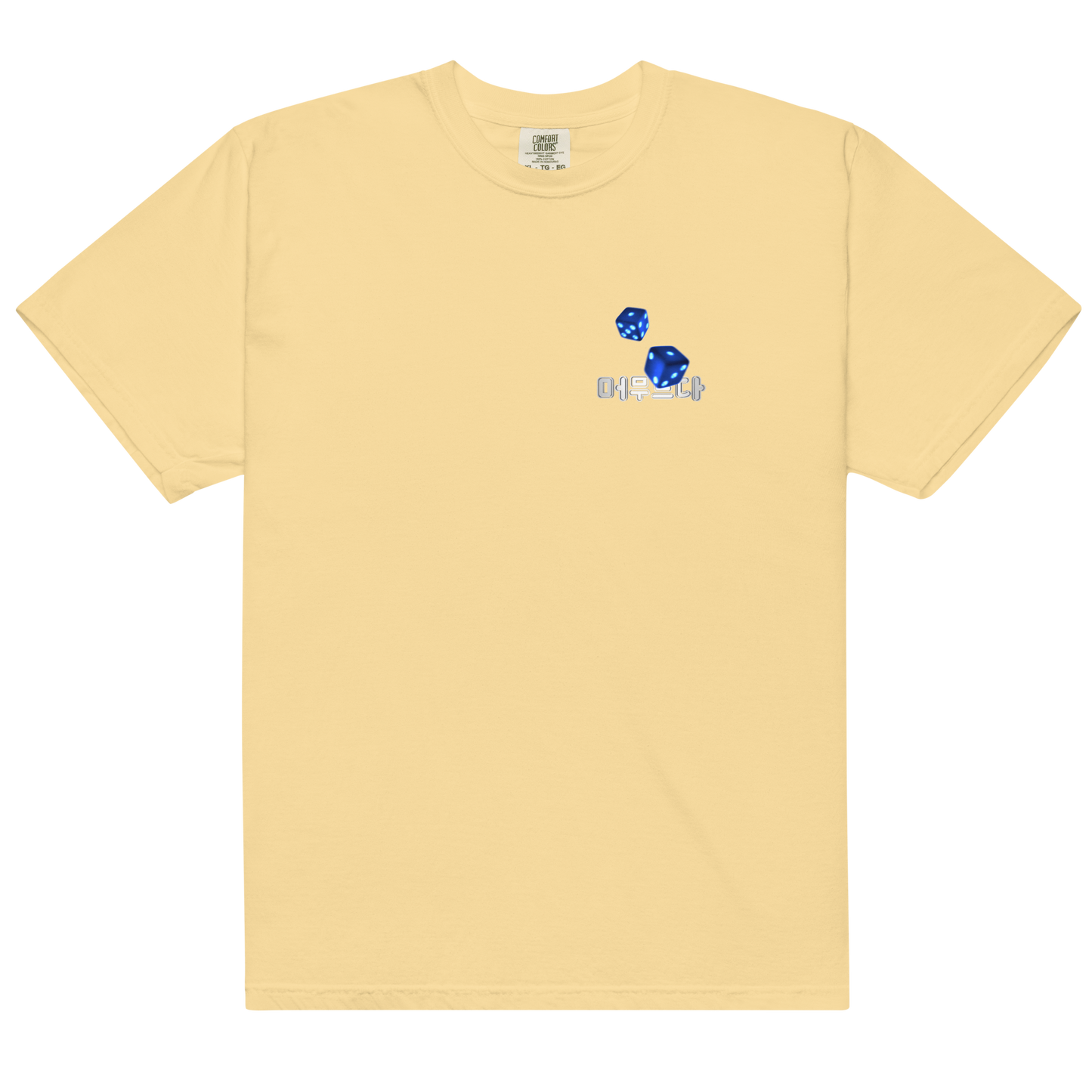 Blue Dice Tee 파란 주사위