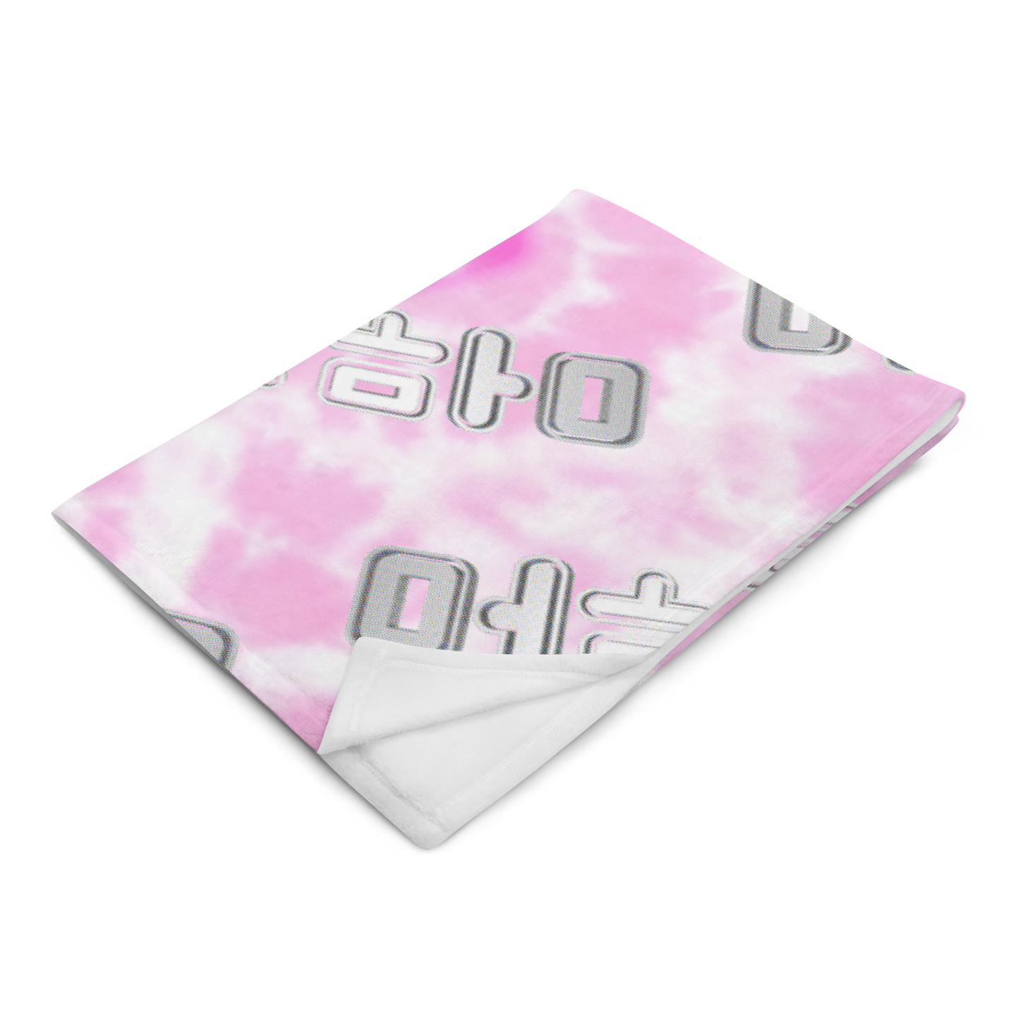 Dice Throw Blanket (Pink) 핑크 주사위