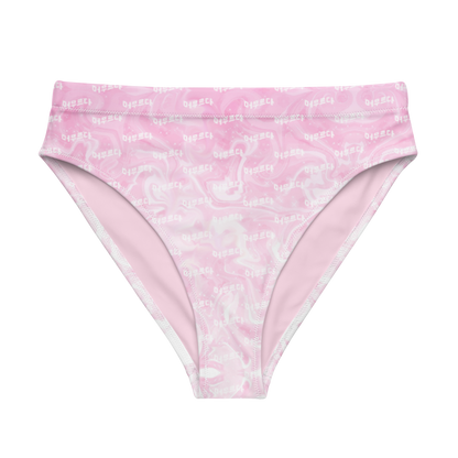 Pink Matter High Waisted Bikini Bottoms