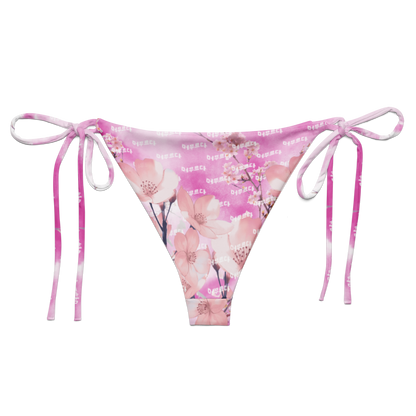 Cherry Blosom String Bikini Bottoms