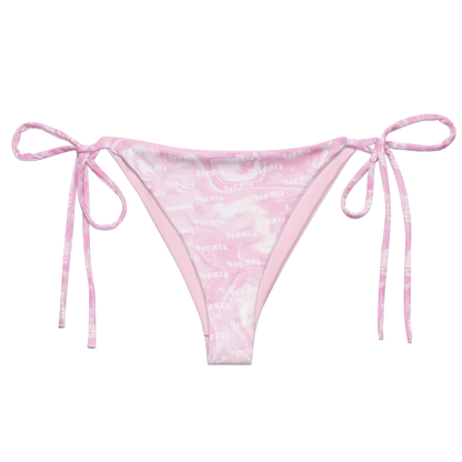 Pink Matter String Bikini Bottoms
