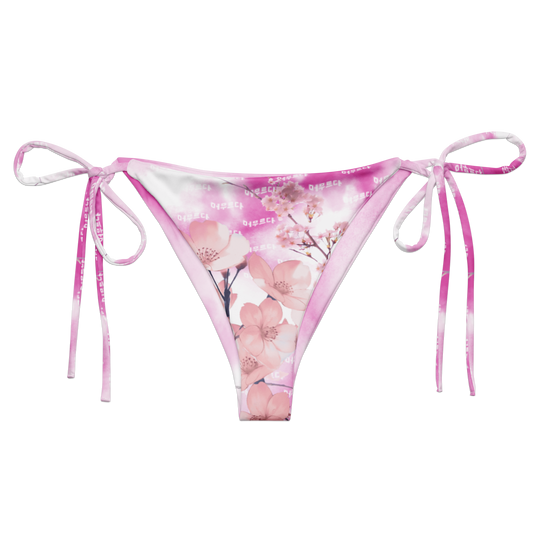 Cherry Blosom String Bikini Bottoms
