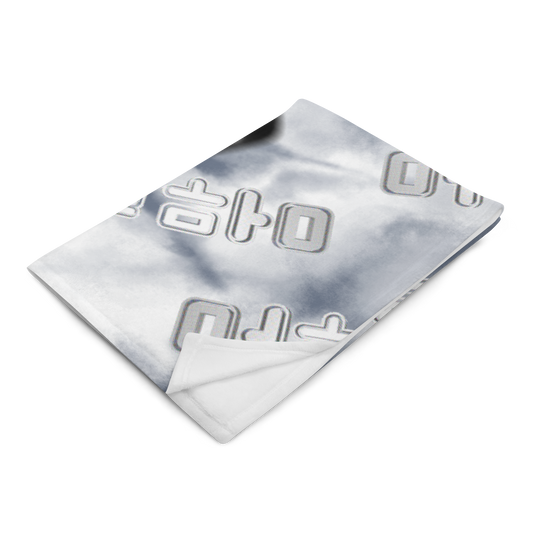 Dice Throw Blanket (Black) 검은 주사위